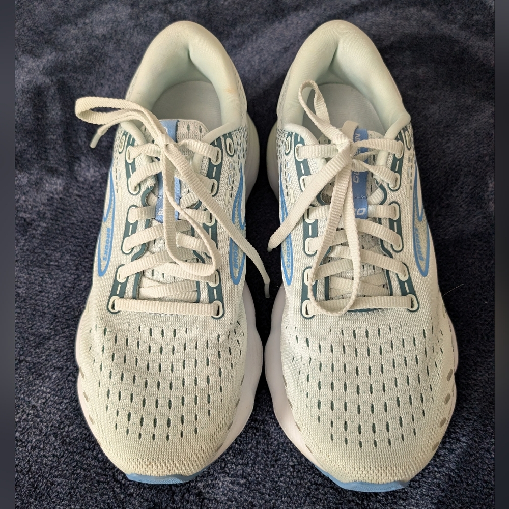 Brooks Glycerin 20 Women's Mint Green and Blue Running Sneakers
